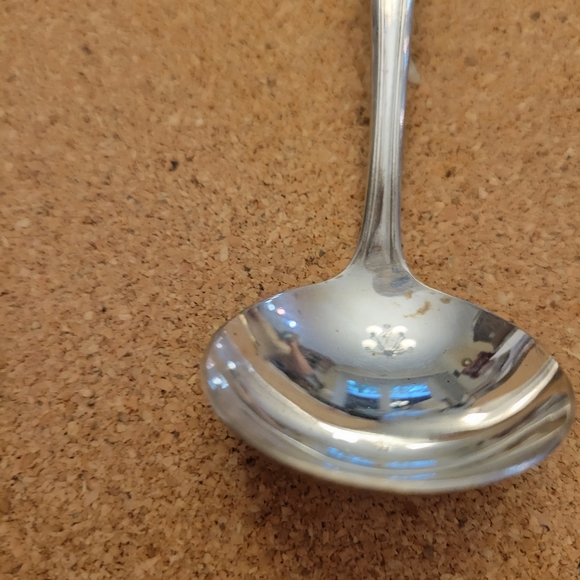 Vintage Doric Silverplated Cream Ladle - Picture 4 of 8
